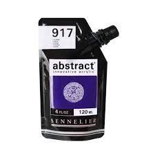 Acrylique ABSTRACT SENNELIER 120 ML Satiné Pourpre