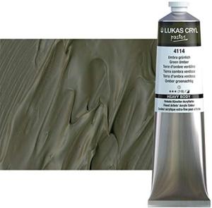 Acrylique  LUKAS Pastos 37ml TERRE D'OMBRE VERDATRE